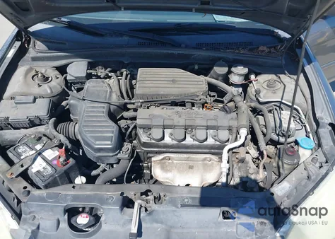 2004 Honda Civic Ex из США, поврежденный, VIN 2HGES26774H556292